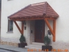 Der Bau eines Vordaches ausgeführt durch die Zimmerei & Dachdeckerei Oliver Frank in Viereth bei Bamberg